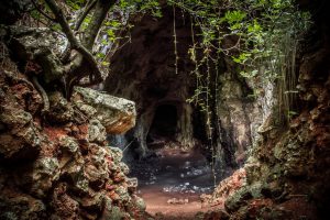 Ingresso della Cova des Coloms, Minorca